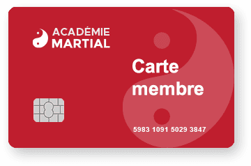 Académie Martial - Carte de membre - Arts martiaux et musculation à Montréal