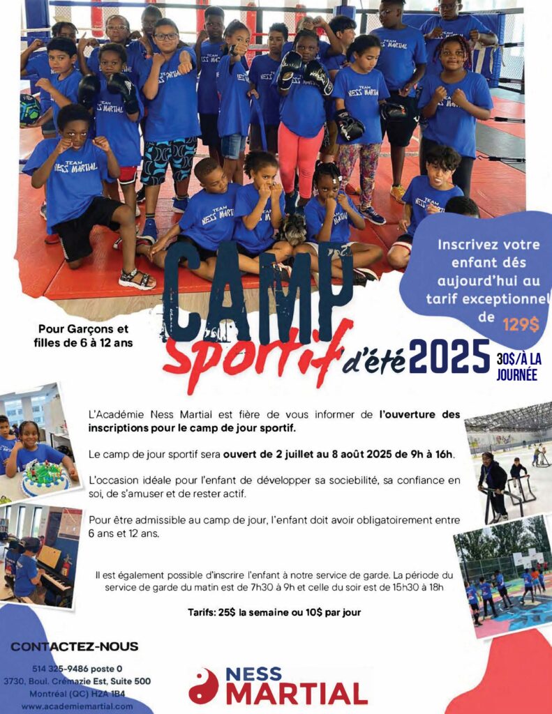 Camp Sportif Ness Martial 2025